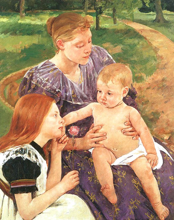 Mary Cassatt The Family